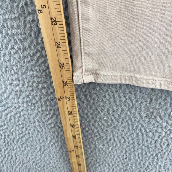 Chicos Jeans Womens 1.5 US 10 Beige So Slimming Girlfriend Slim Ankle Stretch - Picture 9 of 11